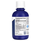 Liquid Magnesium bottle back with supplement facts