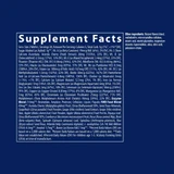 Children's Feed My Brain supplement facts panel listing vitamins, minerals, probiotics and enzymes per wafer
