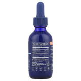 Back of Liquid Ionic Fulvic Acid bottle with supplement facts label