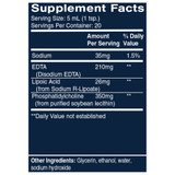 Quicksilver Scientific Liposomal EDTA with R-Lipoic Acid - 4 Ounces
