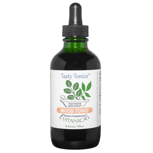 Vitanica Tasty Tonics Mood Tonic 4 fl oz (118 mL) dropper bottle