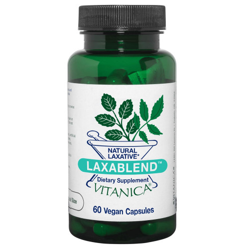Vitanica Laxablend 60 vegan capsules bottle