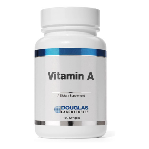 Douglas Laboratories Vitamin A 100 softgels bottle
