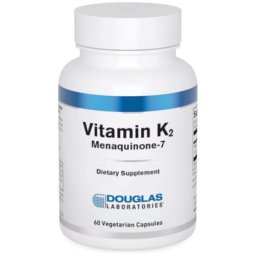 Douglas Laboratories Vitamin K2 Menaquinone-7 60 vegetarian capsules bottle