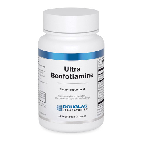 Douglas Laboratories Ultra Benfotiamine 60 vegetarian capsules bottle