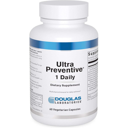 Douglas Laboratories Ultra Preventive 1 Daily 60 vegetarian capsules bottle