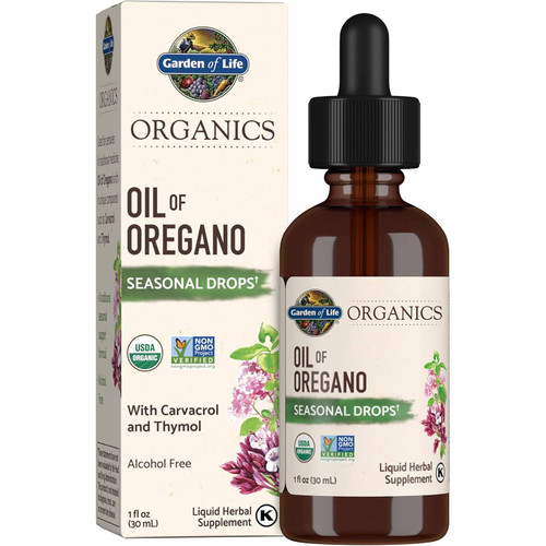 Garden of Life mykind Organics Herbal Oil of Oregano - 1 Ounce