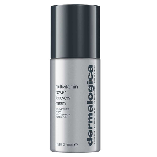 Dermalogica MultiVitamin Power Recovery Cream 1.7 oz silver bottle
