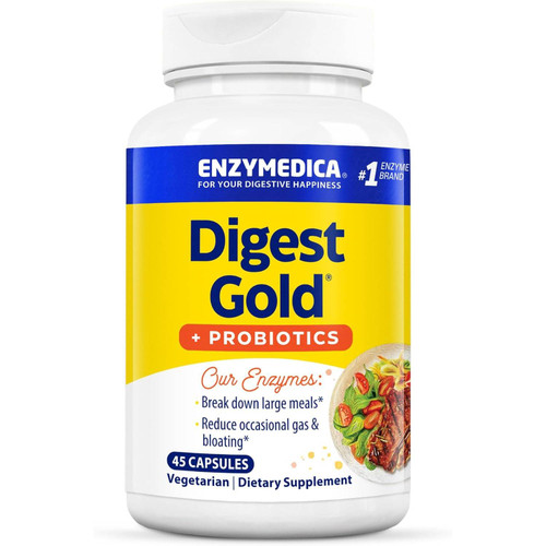 Enzymedica Digest Gold + Probiotics 45 capsule bottle