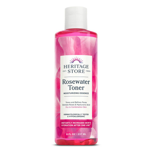 Heritage Store Rosewater Toner 8 fl oz bottle
