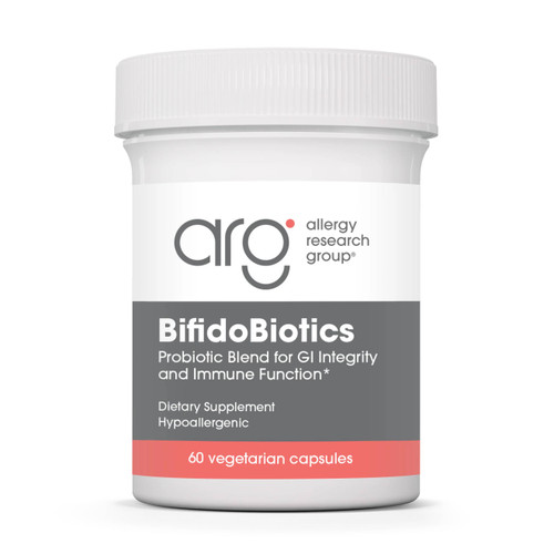 Allergy Research Group BifidoBiotics 60 vegetarian capsule bottle