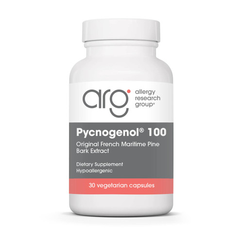Allergy Research Group Pycnogenol 100 30 vegetarian capsule bottle