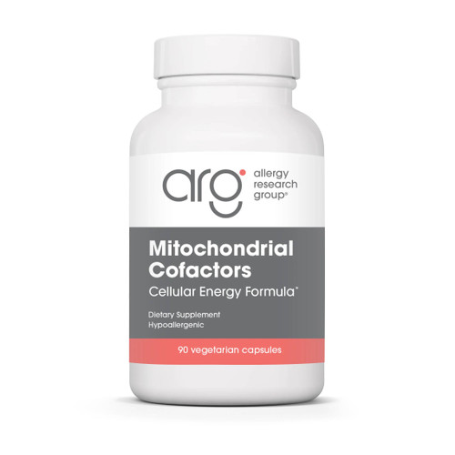 Allergy Research Group Mitochondrial Cofactors Cellular Energy Formula 90 vegetarian capsule bottle