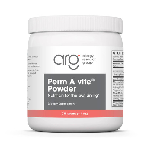 Allergy Research Group Perm A vite Powder 238 grams (8.4 oz) tub