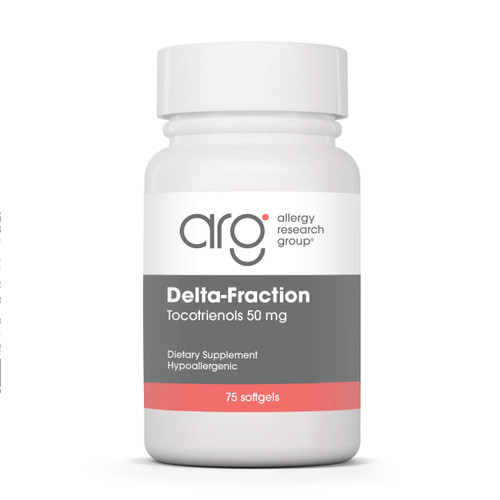 Allergy Research Group Delta-Fraction Tocotrienols 50 mg 75 softgels bottle