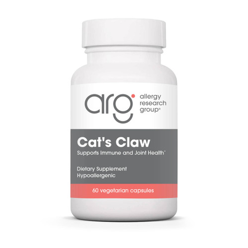 Allergy Research Group Cat's Claw 60 vegetarian capsules bottle