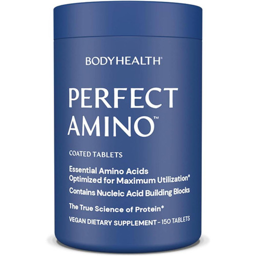 BodyHealth PerfectAmino Coated Tablets 150 tablets bottle