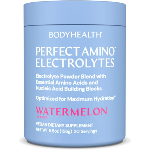 BodyHealth PerfectAmino Electrolytes Watermelon 156 g tub, 30 servings