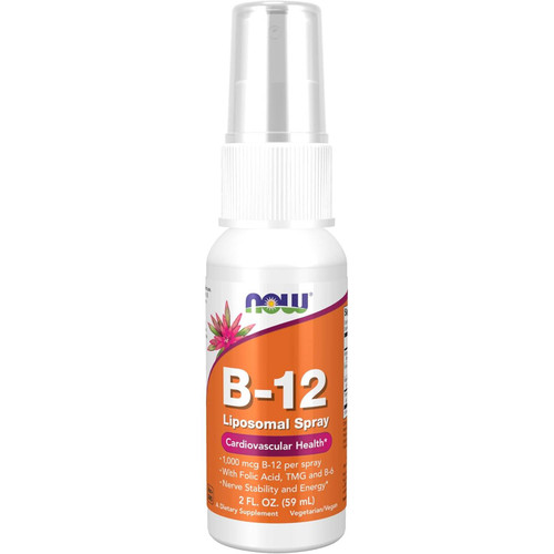 NOW Foods B-12 Liposomal Spray bottle