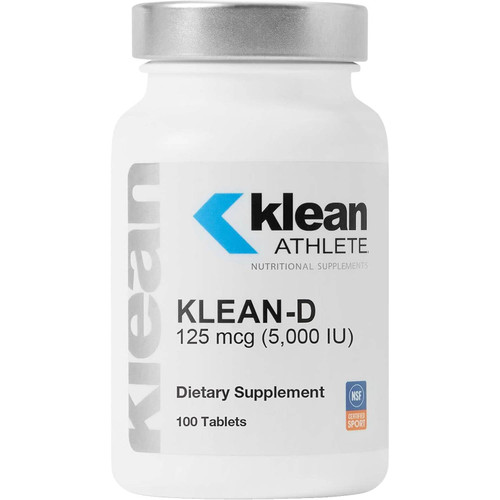 Klean Athlete Klean-D 5,000 IU - 100 Tablets KLAL39021 16.99