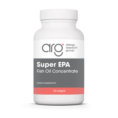Allergy Research Group Super EPA Fish Oil Concentrate 60 softgel bottle