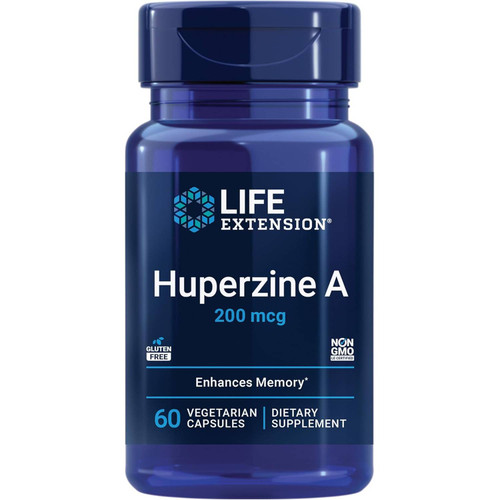 Life Extension Huperzine A 200mcg - 60 Capsules LFEX52767 40.99