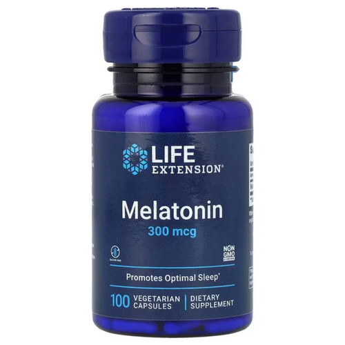 Life Extension Melatonin 300mcg - 100 Capsules LFEX66818 10.99