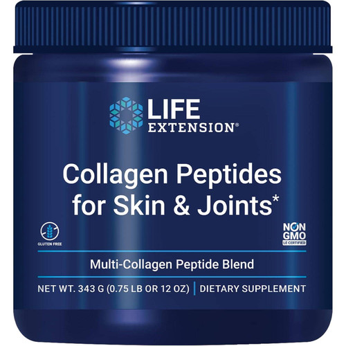 Life Extension Collagen Peptides for Skin & Joints - 343 Grams LFEX40808 36.99