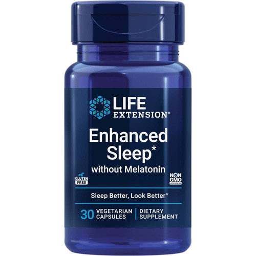 Life Extension Enhanced Natural Sleep without Melatonin - 30 Capsules LFEX51135 22.99