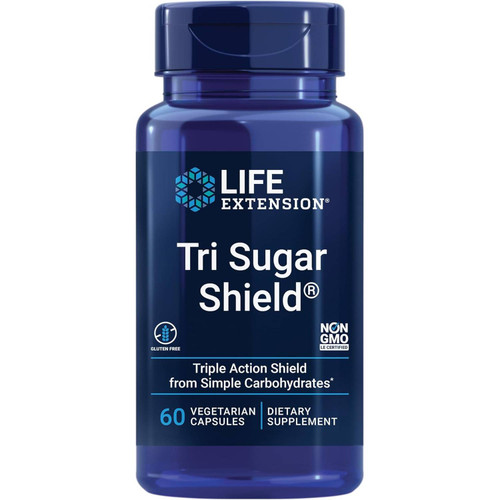 Life Extension Tri Sugar Shield 60 vegetarian capsules bottle