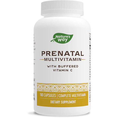 Nature's Way Prenatal Multi-Vitamin - 180 Capsules NTWY51304 31.99
