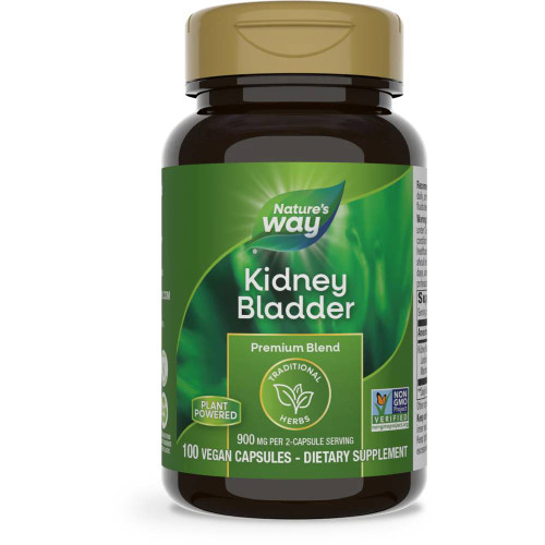 Nature's Way Kidney Bladder Premium Blend 100 vegan capsules bottle