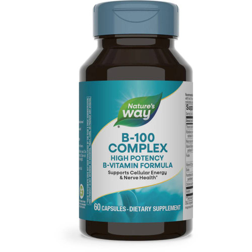 Nature's Way B-100 Complex 60 capsules bottle