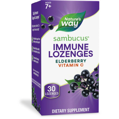 Nature's Way Sambucus Original Lozenges - 30 Lozenges NTWY40017 16.99