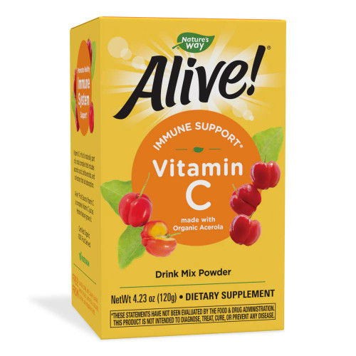 Nature's Way Alive! Organic Vitamin C powder - 120 Grams NTWY51433 28.99