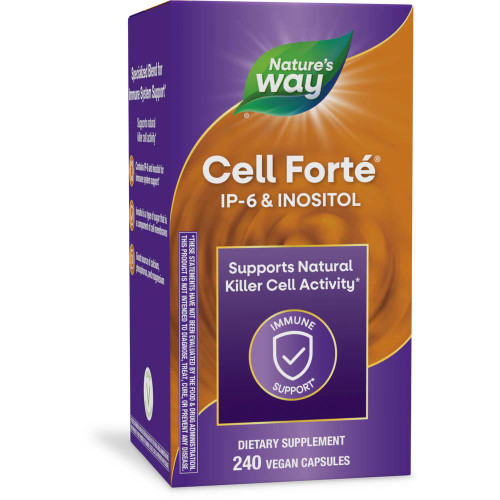 Nature's Way Cell Forte IP-6 & Inositol 240 vegan capsules box