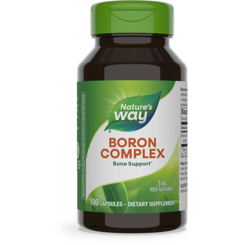 Nature's Way Boron Complex 100 capsules bottle