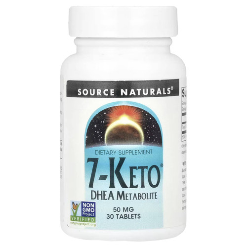 Source Naturals 7-Keto DHEA Metabolite 100mg - 30 Tablets SRNT24644 BeautifiedYou.com