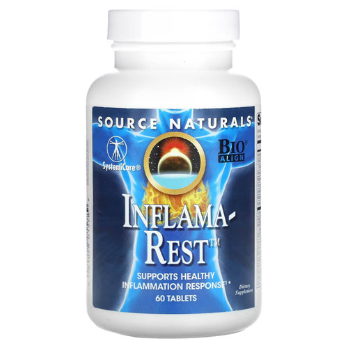Source Naturals Inflama-Rest 60 tablets bottle