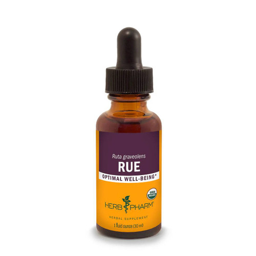 Herb Pharm Rue liquid extract 1 fl oz (30 mL) dropper bottle