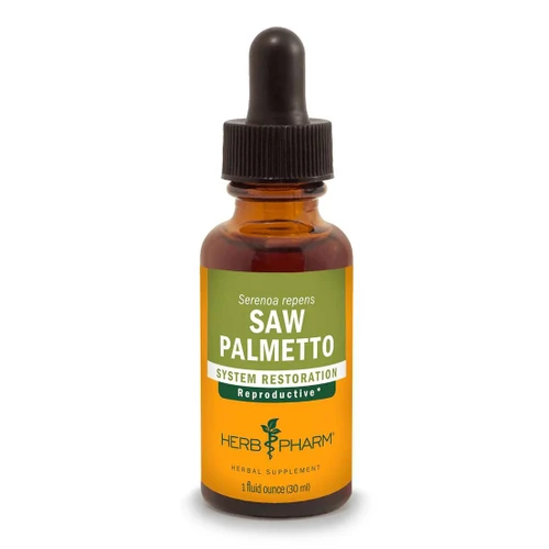Herb Pharm Saw Palmetto liquid extract 1 fl oz (30 mL) dropper bottle