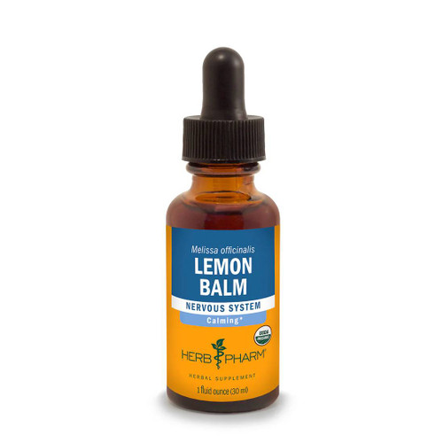 Herb Pharm Lemon Balm liquid extract 1 fl oz (30 mL) dropper bottle