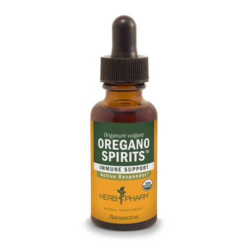 Herb Pharm Oregano Spirits liquid extract 1 fl oz (30 mL) dropper bottle