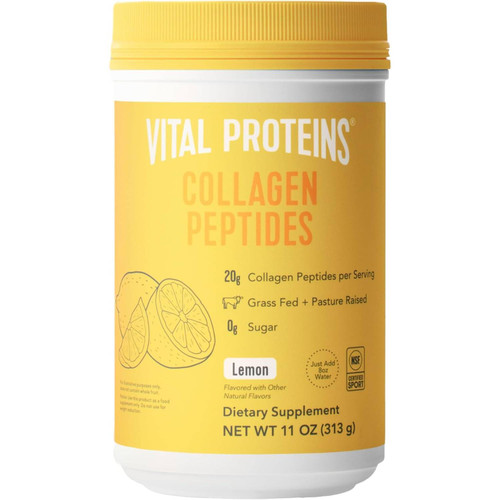 Vital Proteins Collagen Peptides Lemon 11 oz (313 g) canister