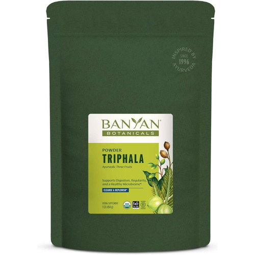Banyan Botanicals Triphala Powder 454 g resealable pouch