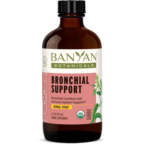 Banyan Botanicals Bronchial Support herbal syrup bottle