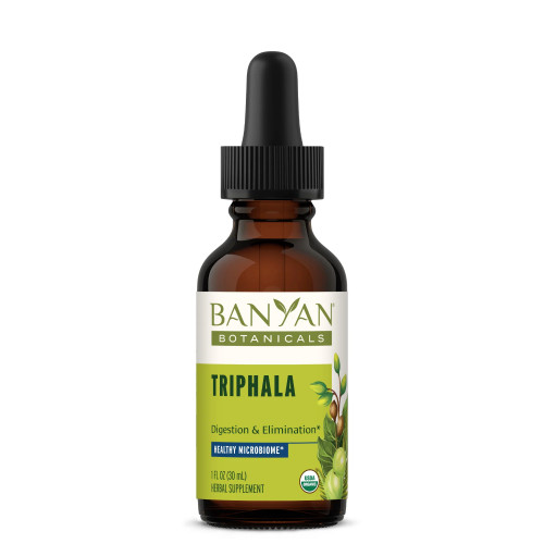 Banyan Botanicals Triphala Liquid Extract, Organic - 30 Milliliters