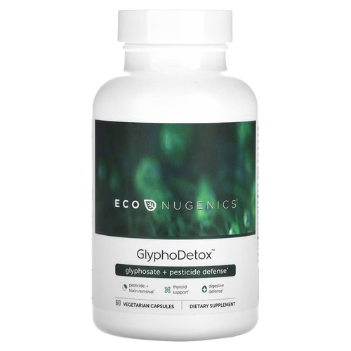 EcoNugenics GlyphoDetox 60 capsule bottle