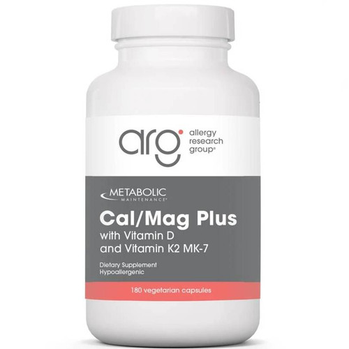Metabolic Maintenance Cal/Mag Plus w/ Vit D and K-2 - 180 Capsules
