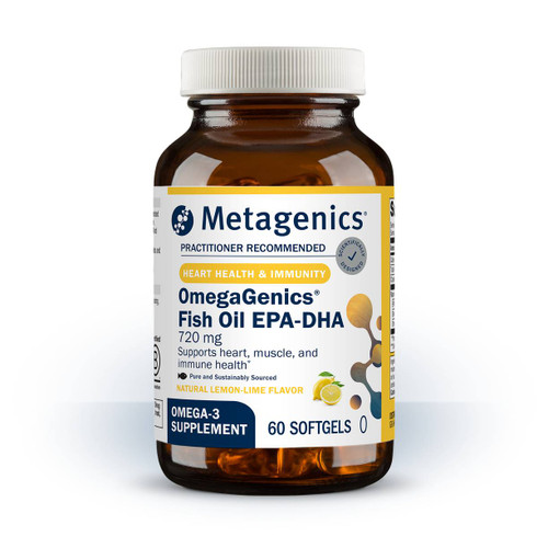 Metagenics OmegaGenics Fish Oil EPA-DHA 720 mg - 60 Softgels